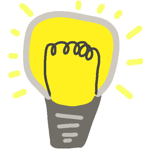 電球のイラスト