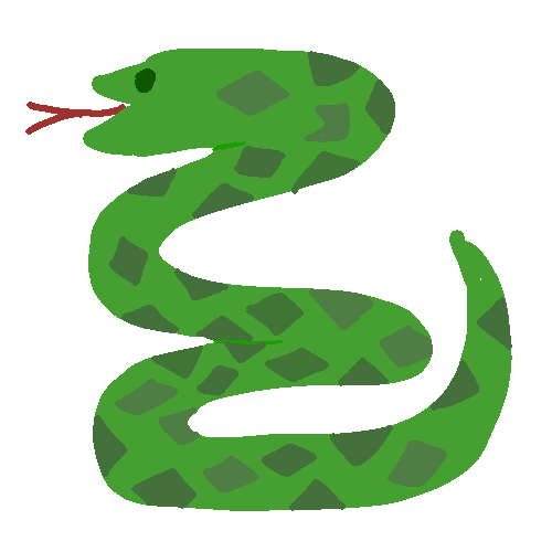 ヘビのイラスト