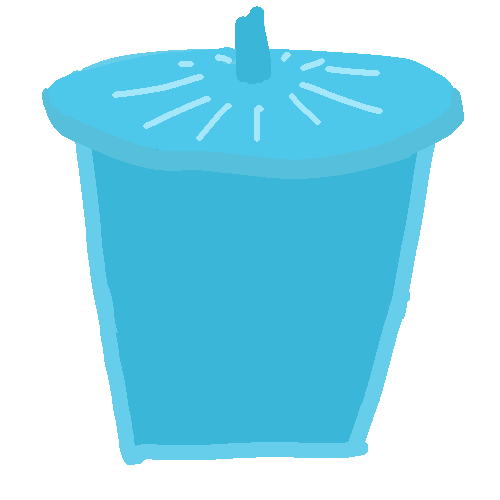 ゴミ箱のイラスト